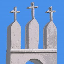 OG Detalle de Iglesia en Ibiza- Ibiza Church Detail